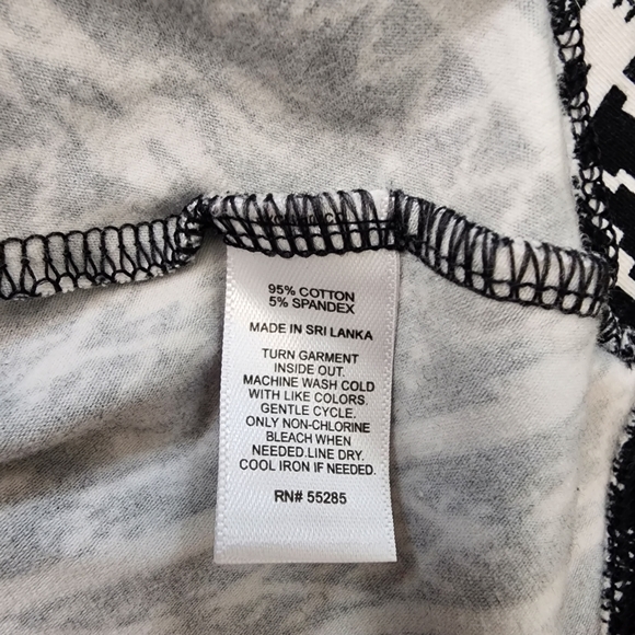 Geometric Peplum Tank Top, Women's XS - Picture 5 of 11